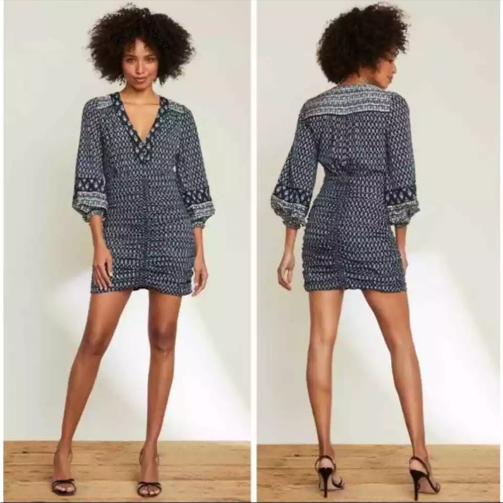 NEW Veronica Beard  Zaria Floral Silk MiniDress! Size 12